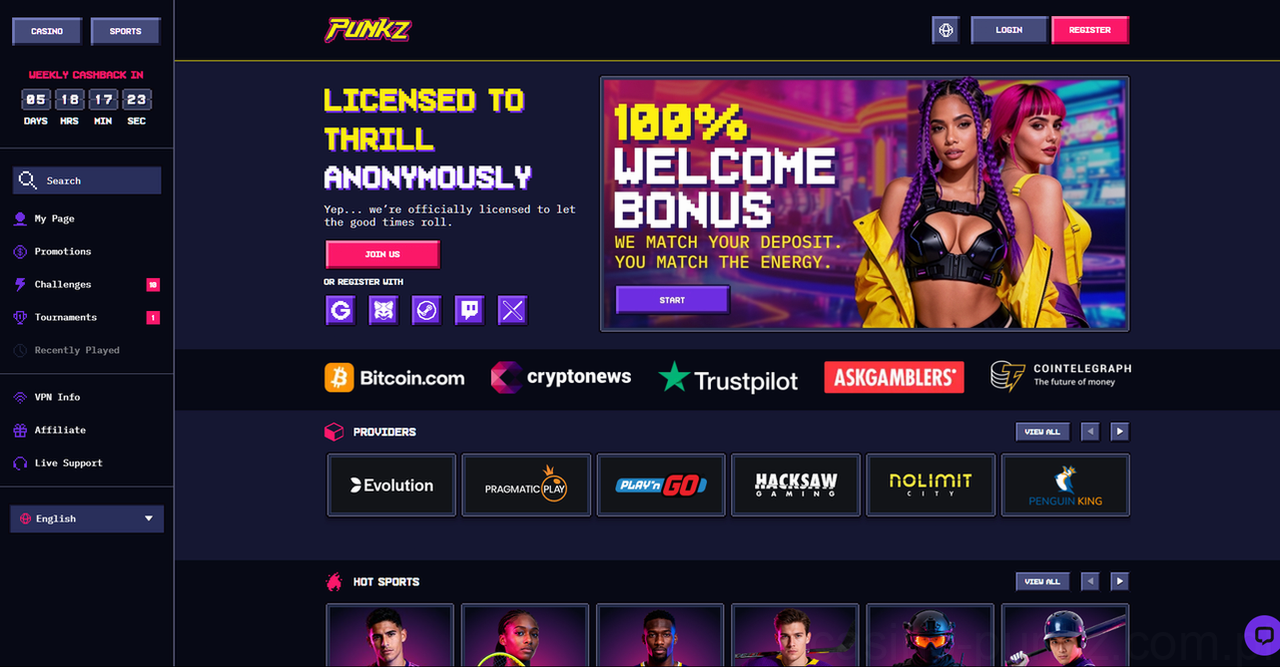 Casinopunkz Casino